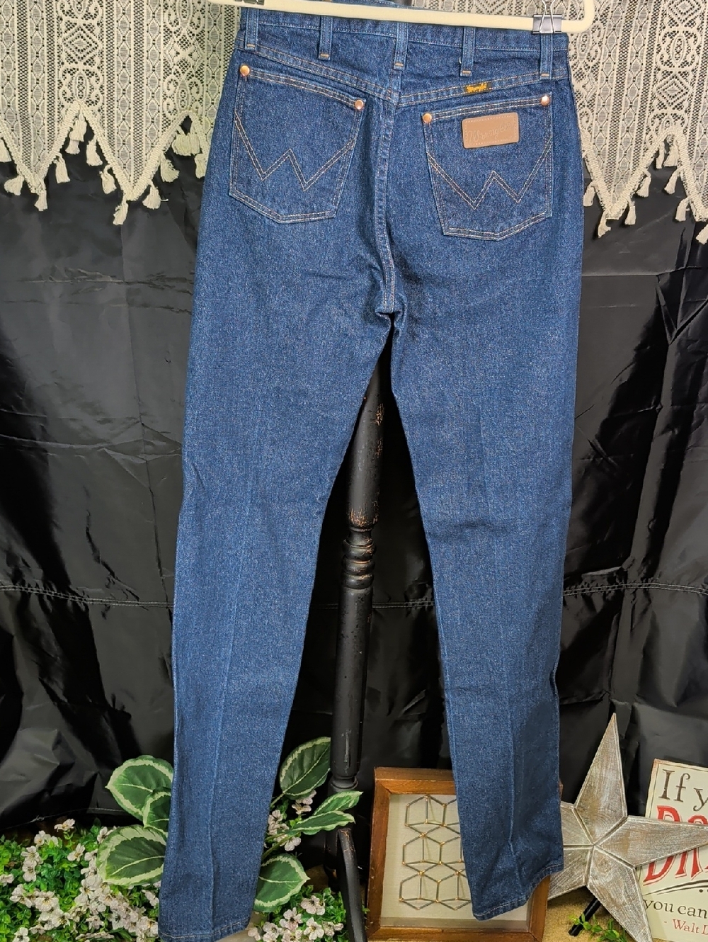 Wrangler Jeans Cowboy Western Denim 30 X 40 Mens Ranch Wear - Picture 3 of 10